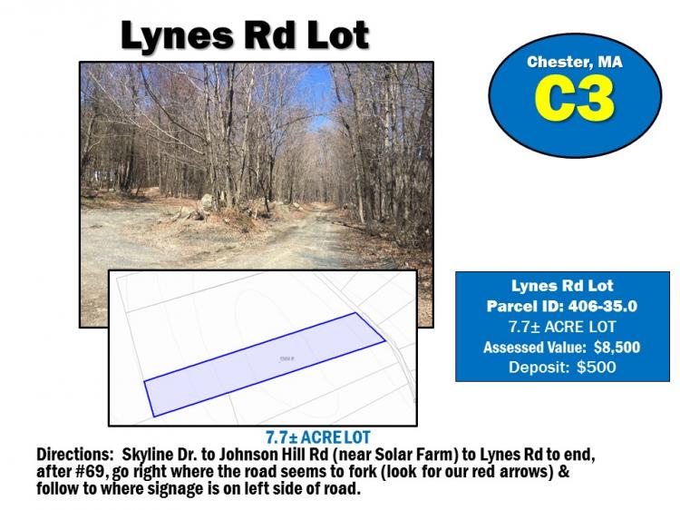 LYNES RD LOT, CHESTER, MA