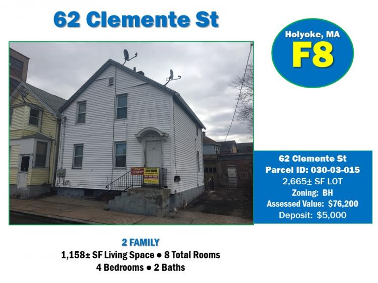 62 CLEMENTE STREET, HOLYOKE, MA