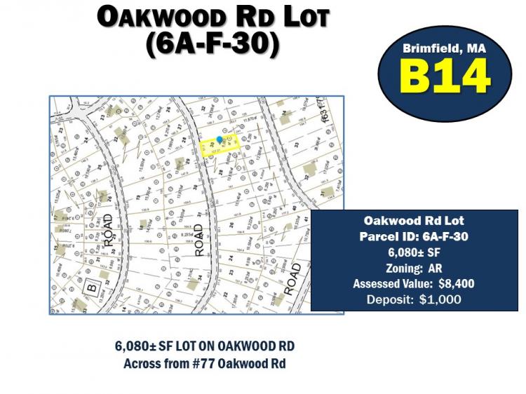 Oakwood Rd Lot (6A-F-30), BRIMFIELD, MA