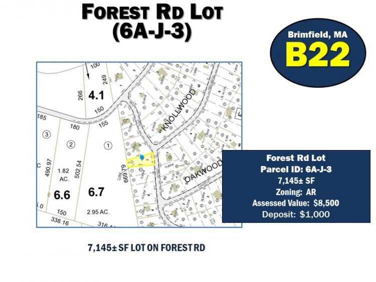 Forest Rd Lot (6A-J-3), BRIMFIELD, MA