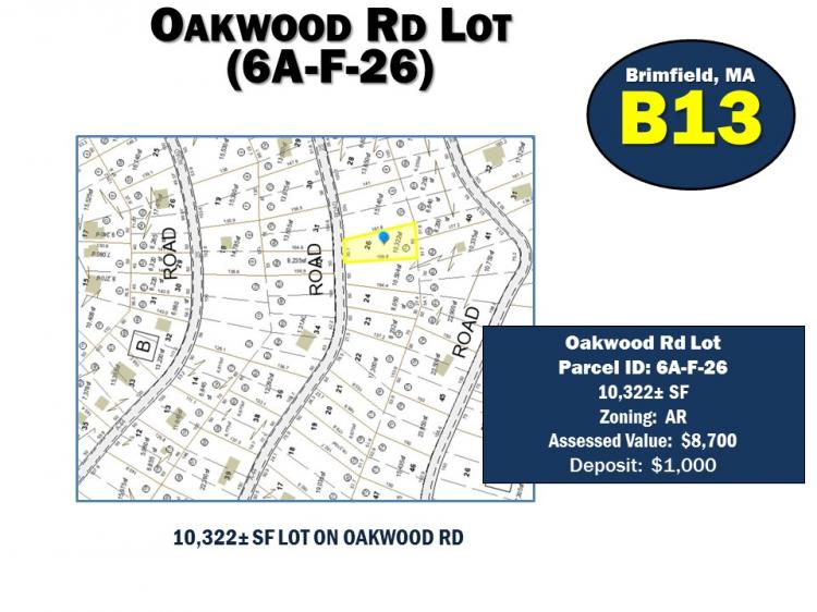 Oakwood Rd Lot (6A-F-26), BRIMFIELD, MA