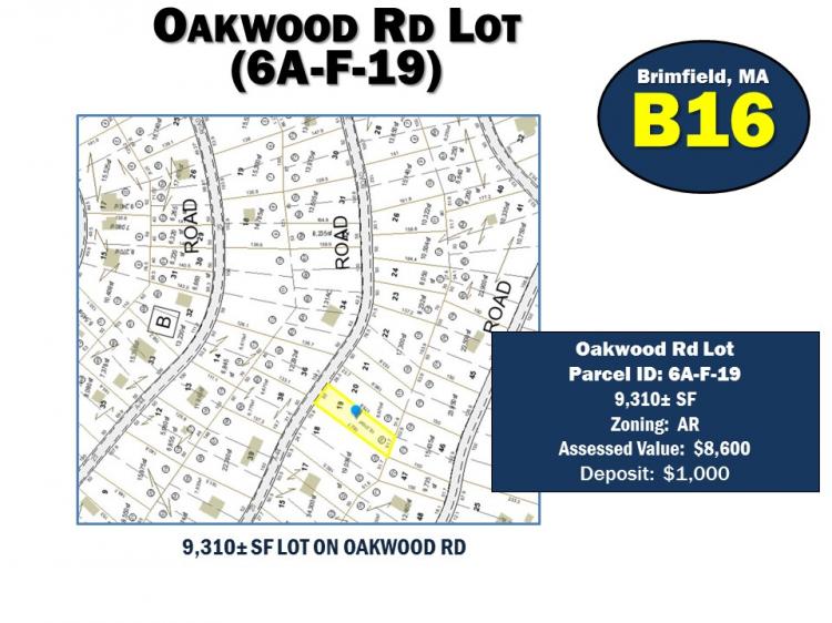 Oakwood Rd Lot (6A-F-19), BRIMFIELD, MA