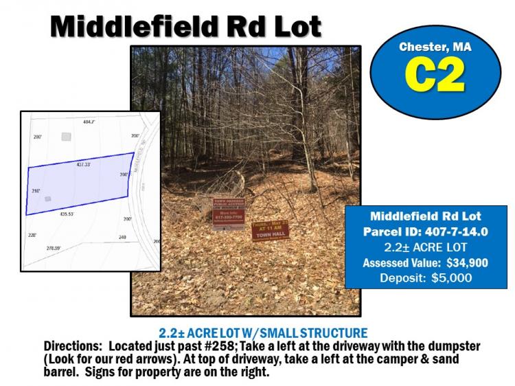 MIDDLEFIELD RD LOT, CHESTER, MA