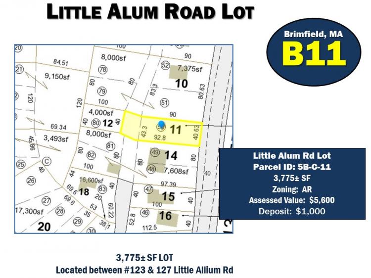 Little Alum Rd Lot (5B-C-11), BRIMFIELD, MA
