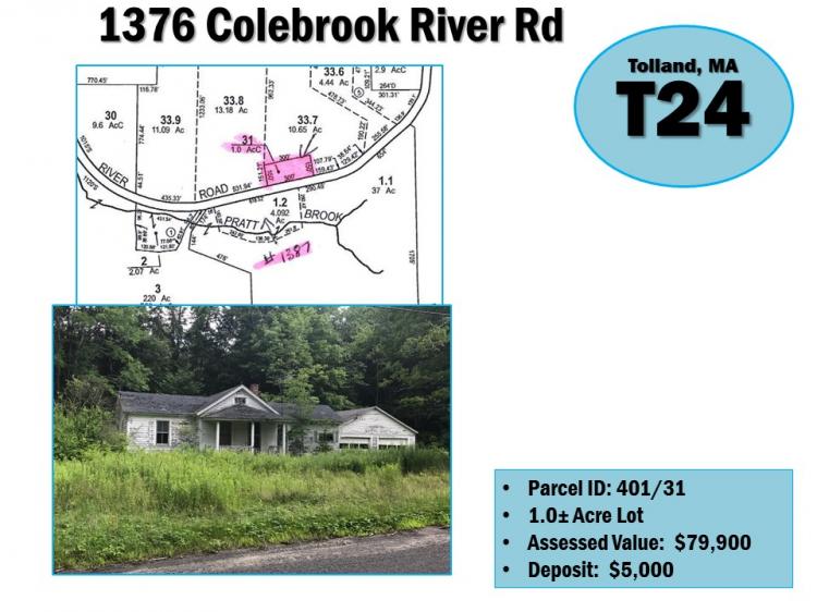 1376 COLEBROOK RIVER ROAD, TOLLAND, MA
