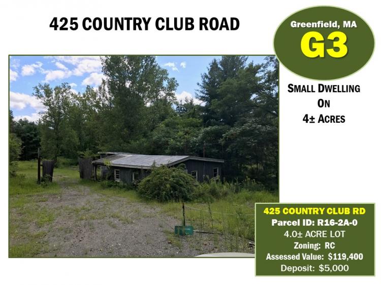 425 COUNTRY CLUB ROAD, GREENFIELD, MA