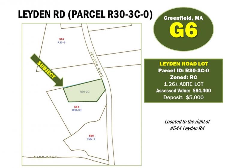 LEYDEN RD LOT (PARCEL R30-3C), GREENFIELD, MA