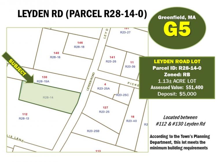 LEYDEN RD LOT (PARCEL R28-14), GREENFIELD, MA