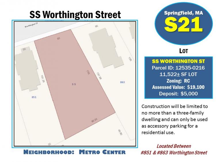SS WORTHINGTON STREET (12535-0216), SPRINGFIELD, MA