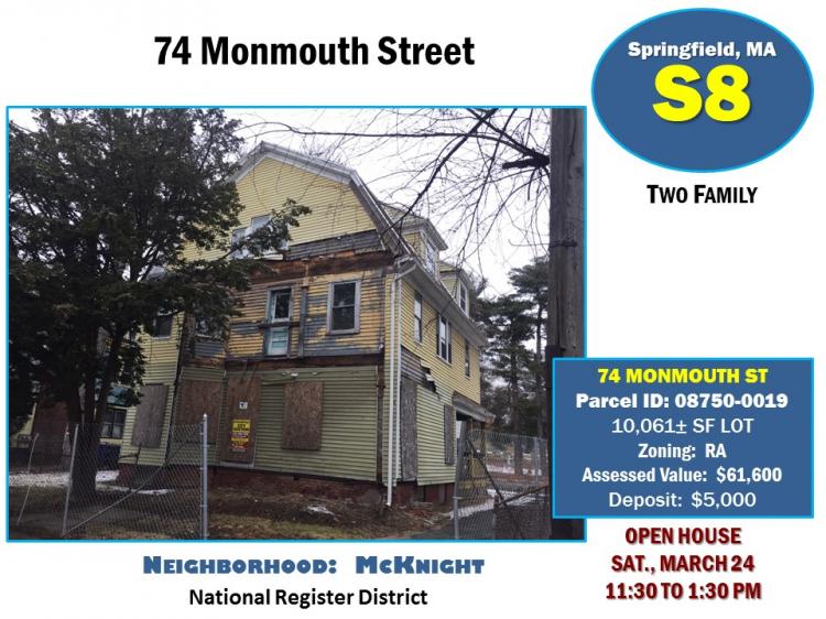 74 MONMOUTH STREET, SPRINGFIELD, MA