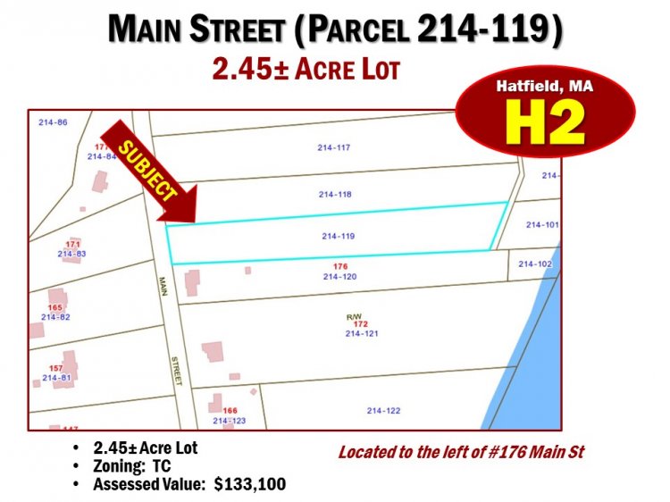 MAIN STREET (PARCEL ID 214-119), HATFIELD, MA