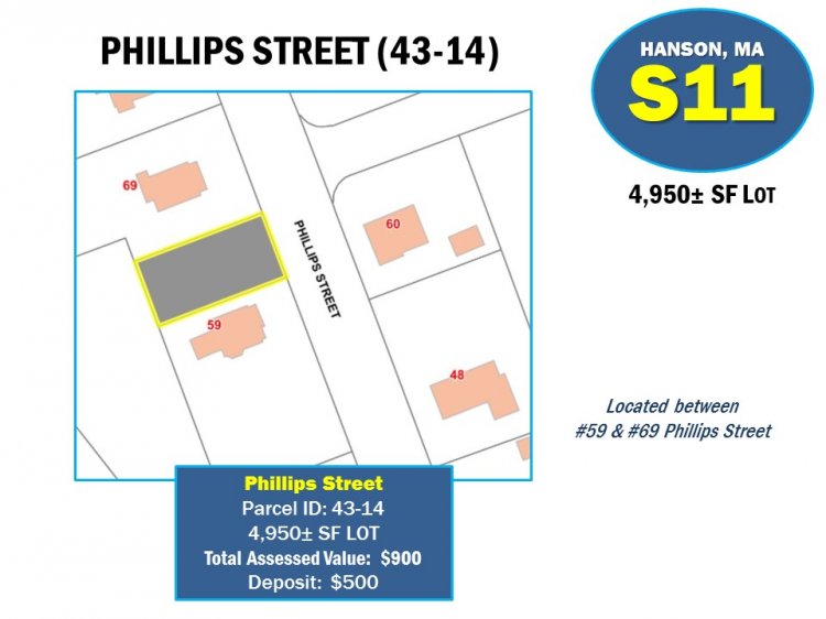 PHILLIPS ST (Parcel 43-14), HANSON, MA