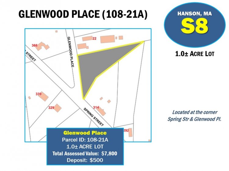 GLENWOOD PLACE (Parcel 108-21A), HANSON, MA