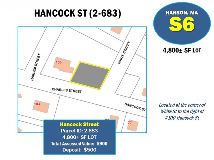 HANCOCK ST (Parcel 2-683), HANSON, MA