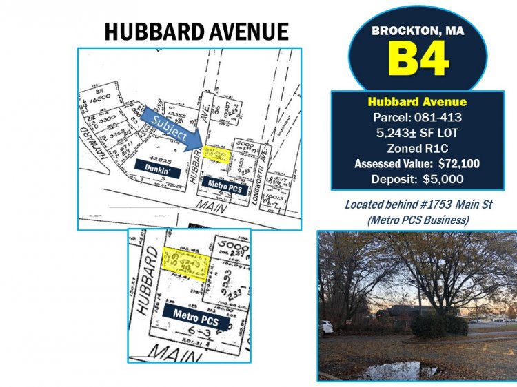 HUBBARD AVE (PARCEL 081-413), Brockton, MA