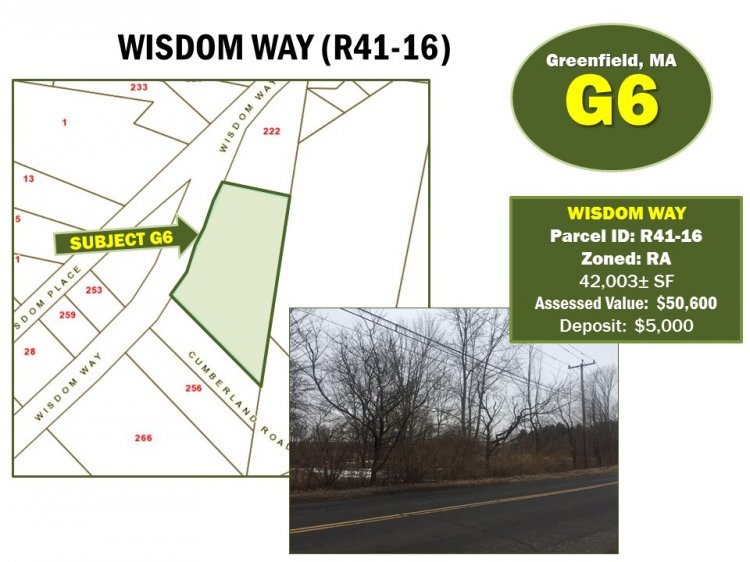 WISDOM WAY (R41-16), GREENFIELD, MA