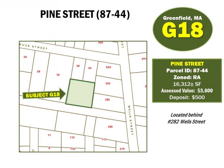 PINE STREET (87-44), GREENFIELD, MA
