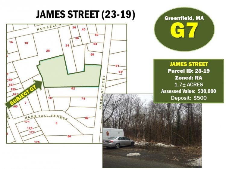 JAMES STREET (23-19), GREENFIELD, MA