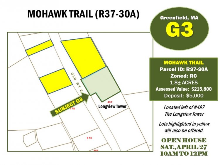 MOHAWK TRAIL (R37-30A) & 8 MOHAWK TRAIL (R37-32), GREENFIELD, MA