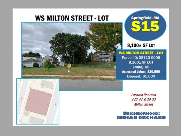 WS MILTON ST (INDIAN ORCHARD) (08710-0009), SPRINGFIELD, MA