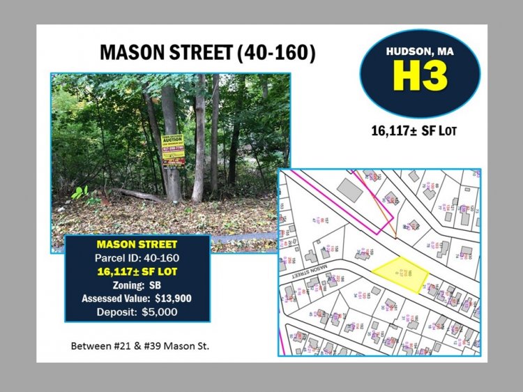 Mason Street (Parcel 40-160), HUDSON, MA