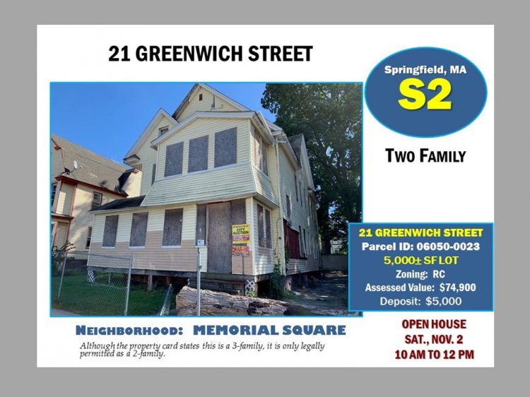 21 GREENWICH STREET, SPRINGFIELD, MA