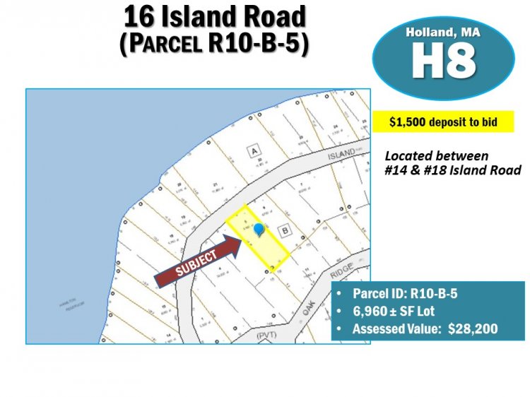 16 ISLAND ROAD (R10-B-5), HOLLAND, MA